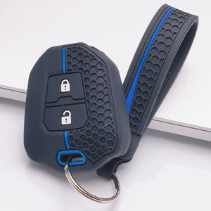 Llavero Deportivo de Silicona con Cordón para Isuzu D-Max, <span class=keywords><strong>MU</strong></span>-X, V-Cross, Serie F, Serie N, Rodeo, Portátil, Recto, Antipérdida - Product Image 5