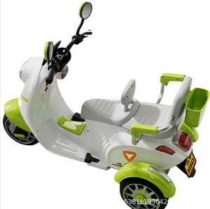 <span class=keywords><strong>Moto</strong></span> électrique pour enfants avec sièges en plastique et télécommande pour bébé, véhicule à batterie pour garçons et filles - Product Image 5