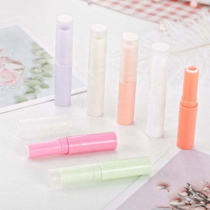 Empty 4ml matte purple tube Matte PP lip balm container Screw cap cosmetic tube Purple cosmetic use tube - Product Image 6