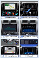 9 \ "10 \" çift Din Android araba radyo dahili GPS navigasyon FM/AM CarDVDPlayer dikiz kamera Carplay desteği