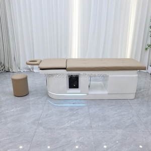 Kisen Mobilier de Salon en Gros : Lit de Lavage Thaïlandais Moderne à Circulation d'Eau pour Thérapie Capillaire Allongée avec Vaporisateur - Product Image 4