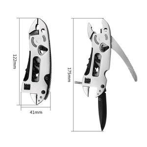 Di alta qualità Mini chiave di emergenza multifunzionale di sopravvivenza pesante chiavi per chiavi regolabili in acciaio per Stripping industriale - Product Image 3
