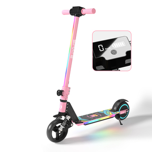 Kids <b>Mini</b> Scooter with <b>Speaker</b> & LED Display 14km/h Kick E Scooter UK EU Warehouse Drop Ship Made of - Product Image 1