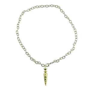 Collier pendentif Anime Fate Stay Night, couleur or, accessoires en métal tendance, bijoux pour femmes, accessoires pour hommes, cadeaux - Product Image 1