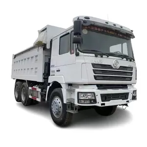 Good Quality China Truck 40tons 6x4 10 Wheeler Tipper Truck Electric Tarpaulin Shacman Tipper Dump Truck In Africa Market