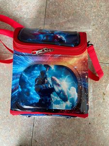 Dessin animé bandoulière étudiant sac à dos étanche boîte à lunch sac coque dure espace sac pour la maternelle 2-6 ans Polyester étranger - Product Image 6