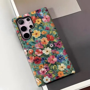 Tranh Sơn Dầu Tự Làm Retro Hoa TPU + PC 2-Trong-<span class=keywords><strong>1</strong></span> Chống Sốc Trường Hợp Điện Thoại Với Điện Thoại Grip Cho S/A Series - Product Image 6