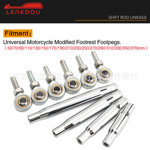 ชุดเชื่อมต่อก้านเกียร์ Ms Shift ขนาด 50-380 มม. M8 อลูมิเนียม สำหรับดัดแปลงรถฮาร์เลย์ เดวิดสัน - Product Image 4