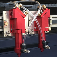 Machine de découpe laser à double tête 1610 avec alimentation automatique pour la découpe laser du bois, du tissu, du cuir