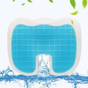 Cojín de Asiento de Coche de Espuma Viscoelástica Extra Grande, Suave, Cómodo y Refrescante, con Gel Hiperelástico, Almohadas Lumbares, Cojines para Asientos - Product Image 2
