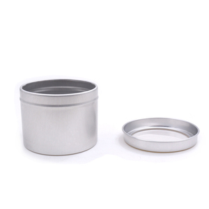 120ml cấp thực phẩm tin vòng nghệ tây kim loại thực phẩm container trà tin bao bì với cửa sổ nhôm lưu trữ cho Kẹo sô cô la đường - Product Image 5