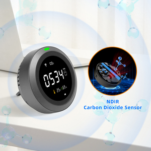 PTH-8 디지털 <span class=keywords><strong>CO2</strong></span> 측정기 센서 모니터 NDIR 기술 400-5000ppm 범위 소리+빛 알람 모바일 폰을 통해 기록된 데이터 보기 - Product Image 6