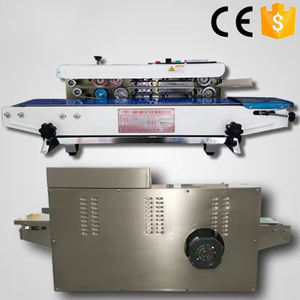 Steel Wheel Continuous Sealing <b>Machine</b> for Stand-up Pouches/Bags Automatic Gear-Driven Heat Sealing for Beverage Food Packaging - Product Image 5