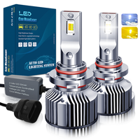 Haute Puissance Voiture Led Autos Phare 2 Couleur 3800k 6500k H4 Led Laser Ampoule Pour Voiture Haut Bas Faisceau H4 Led Phares