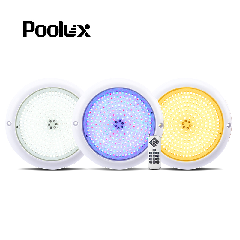 Luxury Modern Advanced High Brightness SMD2835 Remote Control Plastic Shell LED Swimming Pool Light for Villa Garden
