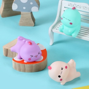 OEM Children's Squeeze-sounding Cartoon <b>Dinosaur</b> <b>Bath</b> <b>Toys</b> 5-7 Years PVC Plastic Wholesale - Product Image 4