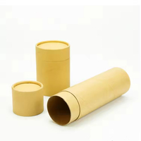 Tube en papier kraft composite biodégradable à double couche, cordon en papier kraft, boîte cadeau pour l'industrie alimentaire (pizza et gâteaux de lune)