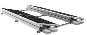 Fábrica de China, bloque de techo de hormigón plano, instalación de Sistema <span class=keywords><strong>Solar</strong></span>, estantería de techo plano con balasto, sistema de montaje fotovoltaico <span class=keywords><strong>solar</strong></span> fotovoltaico - Product Image 4