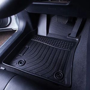 Tapis de sol de voiture <span class=keywords><strong>Nissan</strong></span> <span class=keywords><strong>Leaf</strong></span> <span class=keywords><strong>2018</strong></span>-2025 tout temps en TPE, 4 pièces, épaisseur 10 mm, motif bicolore, personnalisable - Product Image 5