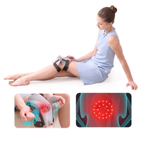 Alphay Direktvertrieb Einstellbarer Wärme-Vibrations-Smart-Akku-Kniemassagegerät mit 15-Minuten-Zykluszeitsteuerung