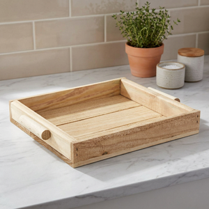 Écologique, fait main, gravé, en bois naturel, motif animal, durable, compatible lave-vaisselle, compatible micro-ondes, revêtement poudré, multifonction - Product Image 1