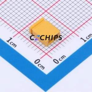 HC-JP254-1-65-CL-Y-G1 Shorting Cap / Jumper Cap P=2.54mm Connector 1x2 2.54mm Capped Type 3A - Product Image 1
