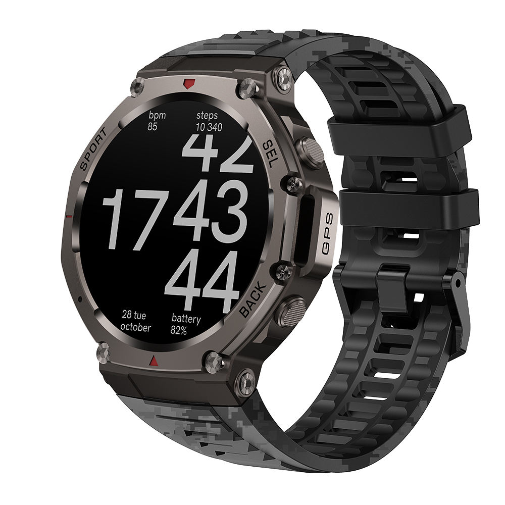 2026 DM58 GPS Outdoor Sports Smart Watch 1.43Inch Amoled BT Call 50M Waterproof Compass-Motion Relojes Smartwatch