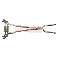 Pour BMW M5 G90 G99 Berline Touring 2025 et modèles ultérieurs S68B44T0 4.4L V8 PHEV, échappement catback à soupapes en acier inoxydable SS304 avec tuyau en Z et soupape OEM