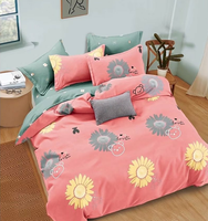 Quilting Respirant Tricoté Jersey Imprimé Motif 180gsm Drap De Lit En 100% Polyester Drap Tissu