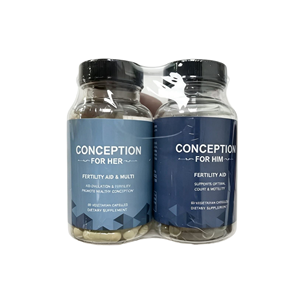 Set de Vitaminas para la Fertilidad Masculina, Suplemento Natural para la Concepción, Suplemento de Fertilidad para Hombres y Mujeres para el Apoyo al Embarazo - Product Image 1