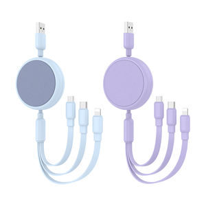 OEM 3 in 1 Android cavo caricatore usb ricarica rapida in Silicone cavo di copertura <span class=keywords><strong>per</strong></span> <span class=keywords><strong>iPhone</strong></span> - Product Image 6