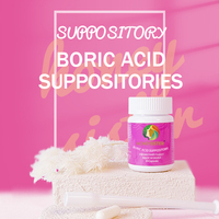 Soins féminins du vagin, Yoni Pops, capsules de poudre antibactérienne, suppositoires à l'acide borique pour la santé vaginale