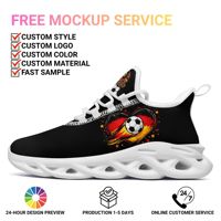 Chaussures de football en gros, impression à la demande, respirantes, OEM ODM, logo personnalisé FN003-26025035-6