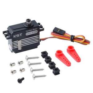 Ventes chaudes KST X15-1208 13,5 kg Alliage d'aluminium Engrenage DC7.4V Mini moteur sans noyau numérique HV RC T-Rex 500 Hélicoptère - Product Image 3