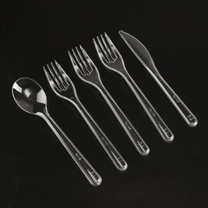 Fourchette jetable en PP à 4 dents, prix usine, en vente - Product Image 1