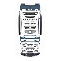 Kit carrosserie AMG Performance style personnalisé, calandre, diffuseur de tuyau d'échappement, kit carrosserie complet A45 pour Mercedes Benz Classe A W176 2013-2018