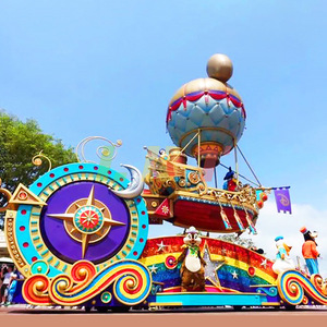Carroza Inflable Personalizada Libit Parade con Temática de Escena Nocturna, Resistente al Agua, Alimentada por Enchufe, de Más de 12 Pies - Product Image 3