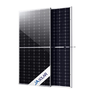 Panneau solaire monocristallin JA 400-460W 520-720W Centrale électrique Multimètre Inmetro N-Type HJT Couvercle frontal verre demi-cellule PERC - Product Image 1