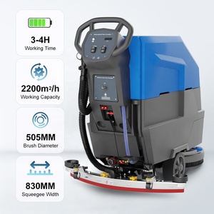 GAOGE F530 Autolaveuse autoportée avec balai de 830 mm, certifiée CE, vente en gros directe usine pour usines et entrepôts - Product Image 4