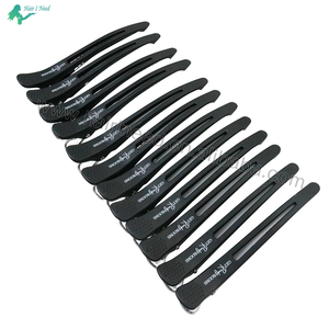 6 pièces/ensemble maison tenant <span class=keywords><strong>pince</strong></span> à <span class=keywords><strong>cheveux</strong></span> pinces à <span class=keywords><strong>cheveux</strong></span> plates Pro Salon coiffure coupe épingle à <span class=keywords><strong>cheveux</strong></span> accessoires de coiffure avec Logo - Product Image 4