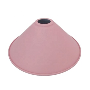 Lampe décorative moderne Macaron <span class=keywords><strong>rose</strong></span> E27/E26 Couverture de lampe de lustre en fer - Product Image 1