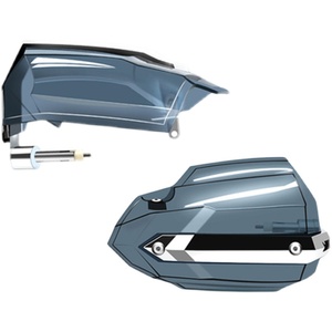 Pare-brise universel en plastique neuf pour moto 125 Haojue <span class=keywords><strong>Suzuki</strong></span> <span class=keywords><strong>150</strong></span> Yamaha, utilisation avant - épaisseur 2,5 mm - Product Image 5
