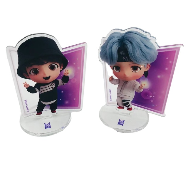 Wholesale  Hot Selling High-quality Factory Custom Acrylic Plastic Stand Anime BT Mini S Standee