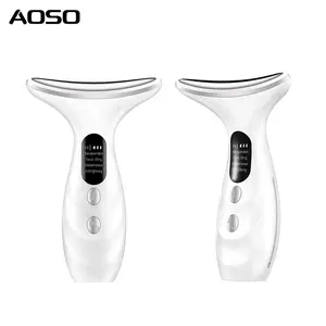 Home Use Beauty Equipment Machine 4 Modes 45 Degree Celsius Constant Temperature Light Therapy Face Neck Lifting Massager