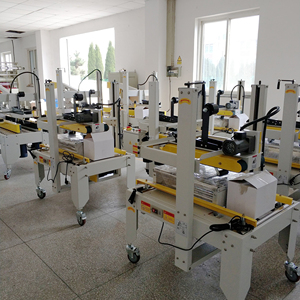 Goldtec GTF-6050 <span class=keywords><strong>Machine</strong></span> à sceller les cartons réglable Scelleuse supérieure et inférieure Scelleuse manuelle semi-automatique de ruban de carton pour sceller - Product Image 6