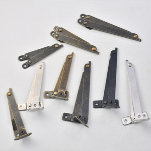Furniture Hinge Iron Support H Type 2 Mm Surface Mount Rustic Design Durable <b>Hardware</b> For Wooden Crate Corner - Product Image 2