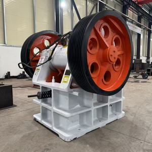 Щековая дробилка для камня и руды с ПЛК-управлением, приводом от двигателя переменного тока, высокой производительностью, с подшипниками и редуктором для строительной техники - Product Image 1