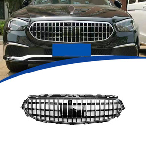 Calandre de style Maybach pour Mercedes-Benz Classe E W213, en ABS, pièce de mise à niveau pour pare-chocs avant - Product Image 1