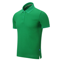 2024 personnalisé Pique CVC coton 210g t-shirt polo t-shirt hommes