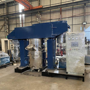 Extrudeuse à double mélangeur planétaire Ligne de production d'adhésif en silicone Mélangeur à double arbre pour mastic en silicone ignifuge - Product Image 3